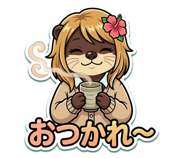 おつかれ スタンプ